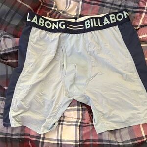 Billabong Men's Blue Boxer Briefs
